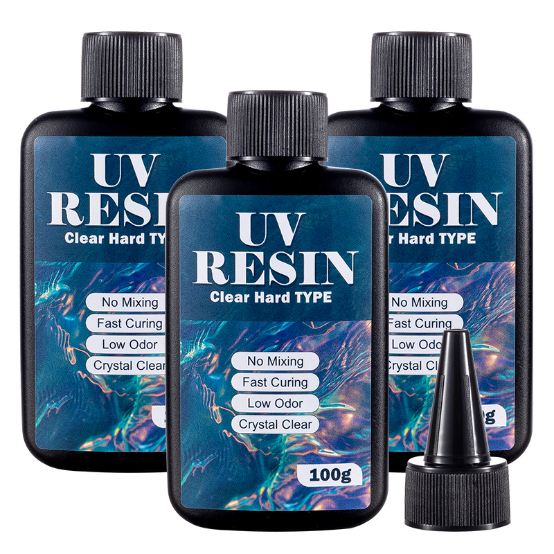 Uv Resin Clear Hard - 100/200/300g UV 레진 하드 타입 크리스탈