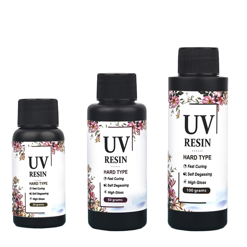 Uv Resin Clear Hard - 20g/50g/100g 크리스탈 수지 UV 접착제 DIY
