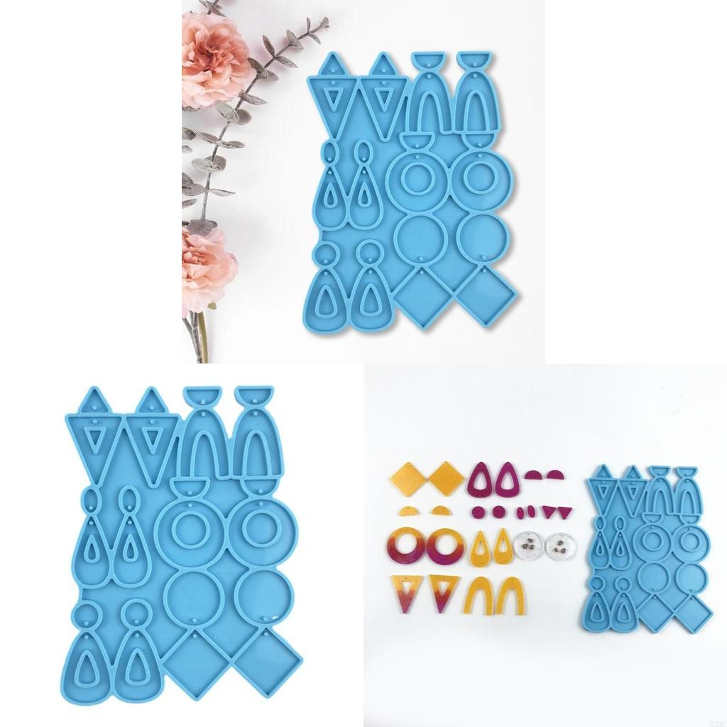 Resin Art Necklace - R3MC 수제 DIY 귀걸이 실리콘 곰팡이