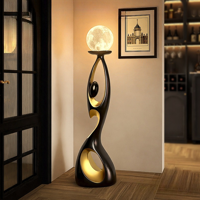 이탈리아 디자이너 레진 아트 플로어 램프 장식용 오너먼 - Resin Art Floor Design 리뷰 및 가격