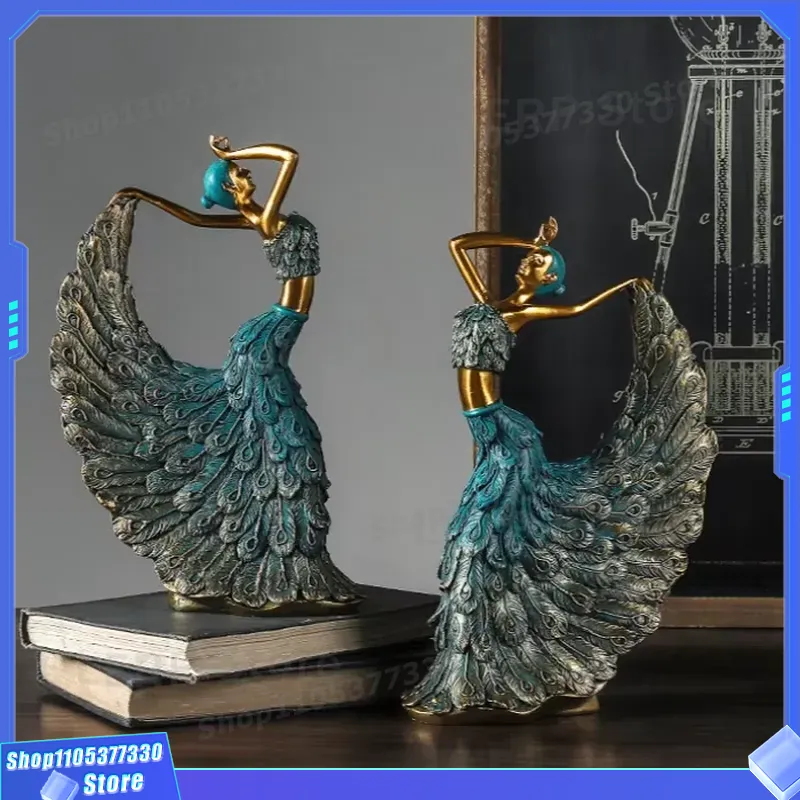 수제 레진 공작상 춤추는 자세 예술 조각품, 가정 장식 - Resin Art Unique Ideas 리뷰 및 가격