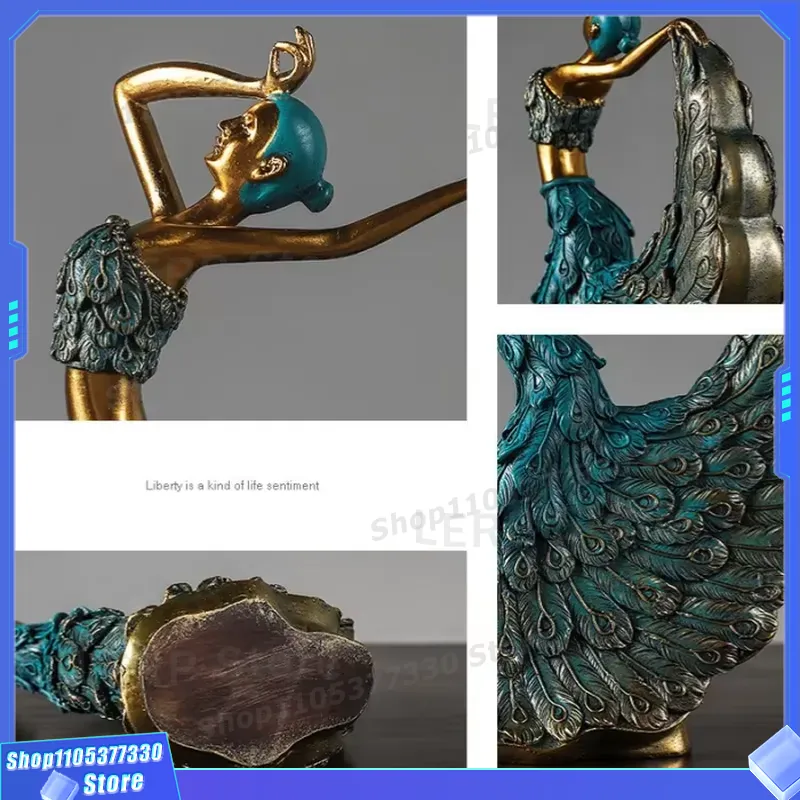 수제 레진 공작상 춤추는 자세 예술 조각품, 가정 장식 - Resin Art Unique Ideas 리뷰 및 가격