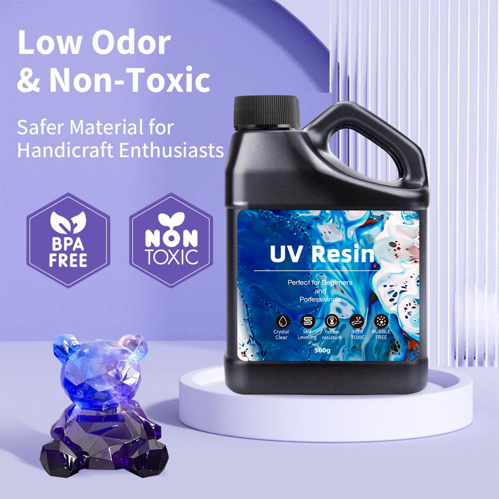 UV 레진 500-1000g - 대용량 업그레이드 크리 - Uv Resin Clear Hard 리뷰 및 가격