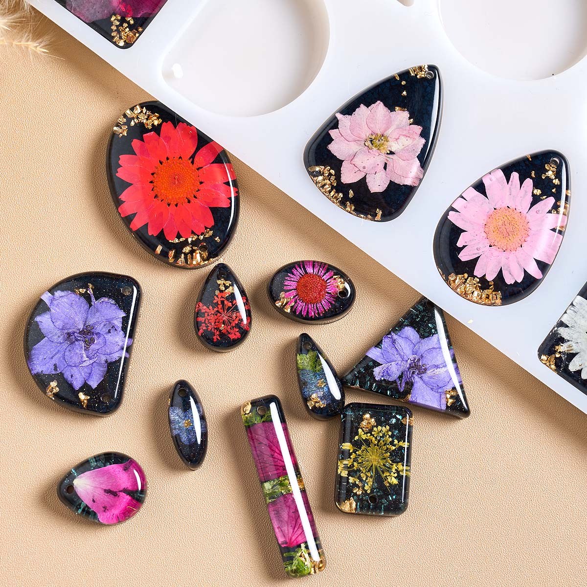 타임 스톤 펜던트 실리콘 몰드 DIY 쥬얼리 공예 크리 - Resin Art Necklace 리뷰 및 가격