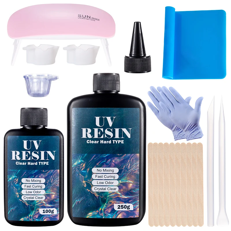 하드 UV 수지 접착제 키트 DIY를 만드는 예술 공예 - Uv Resin Clear Hard 리뷰 및 가격