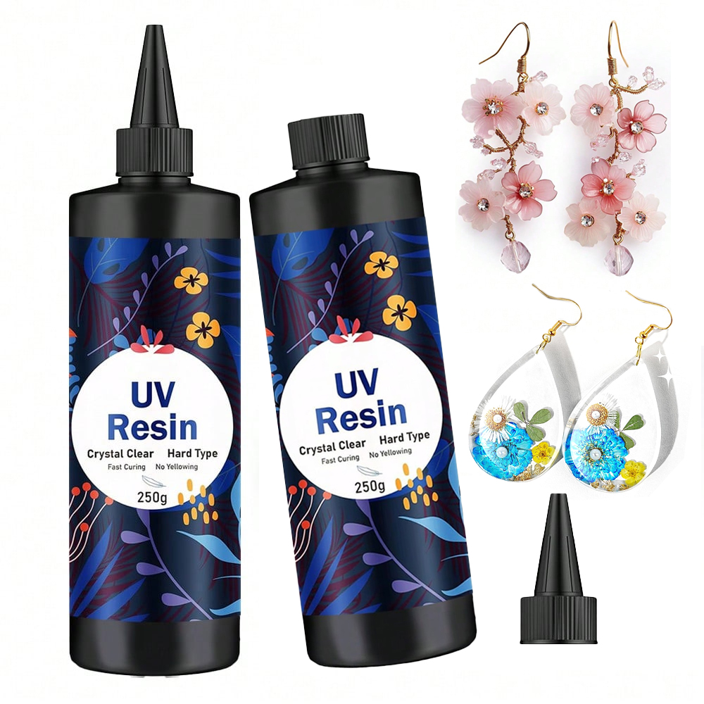 250g/500g UV 레진 투명 경화 접착제, 쥬얼리 - Uv Resin Clear Hard 리뷰 및 가격