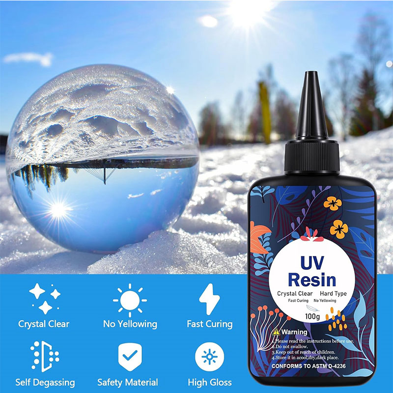 100G/300G/500G 업그레이드된 UV 레진 세트 - Uv Resin Clear Hard 리뷰 및 가격