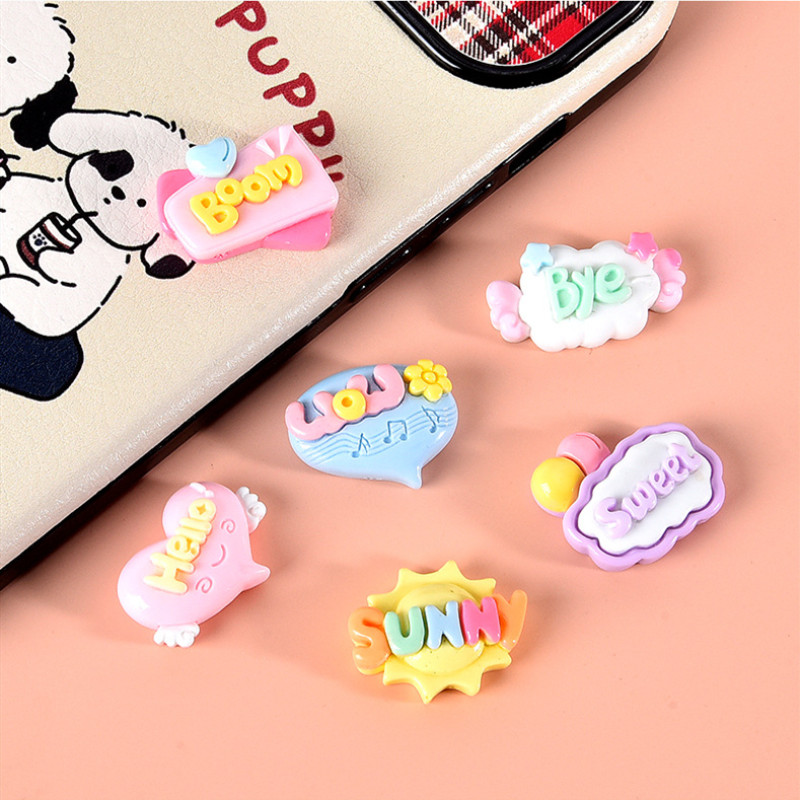 10/20/30Pcs 귀여운 편지 평면 수지 패치 귀걸 - Resin Art Letter Keychain 리뷰 및 가격