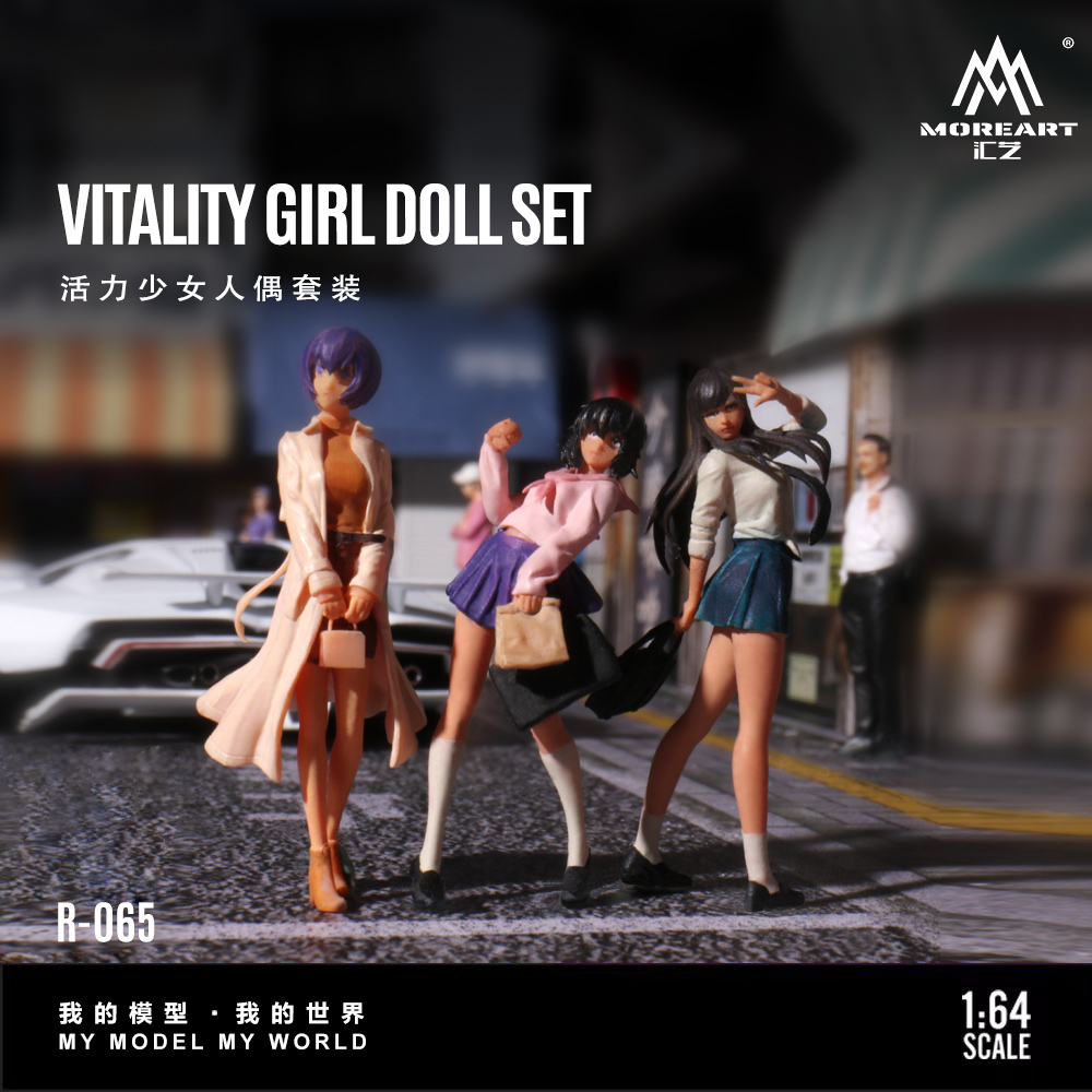 더 많은 예술 1:64 다이나믹 걸 인형 세트, 선물& - Resin Art Gift 리뷰 및 가격