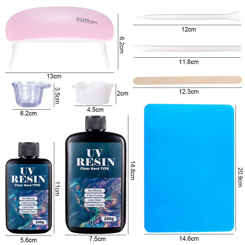 100g/250g 투명 UV 수지 하드 타입 1 분 자 - Uv Resin Clear Hard 리뷰 및 가격